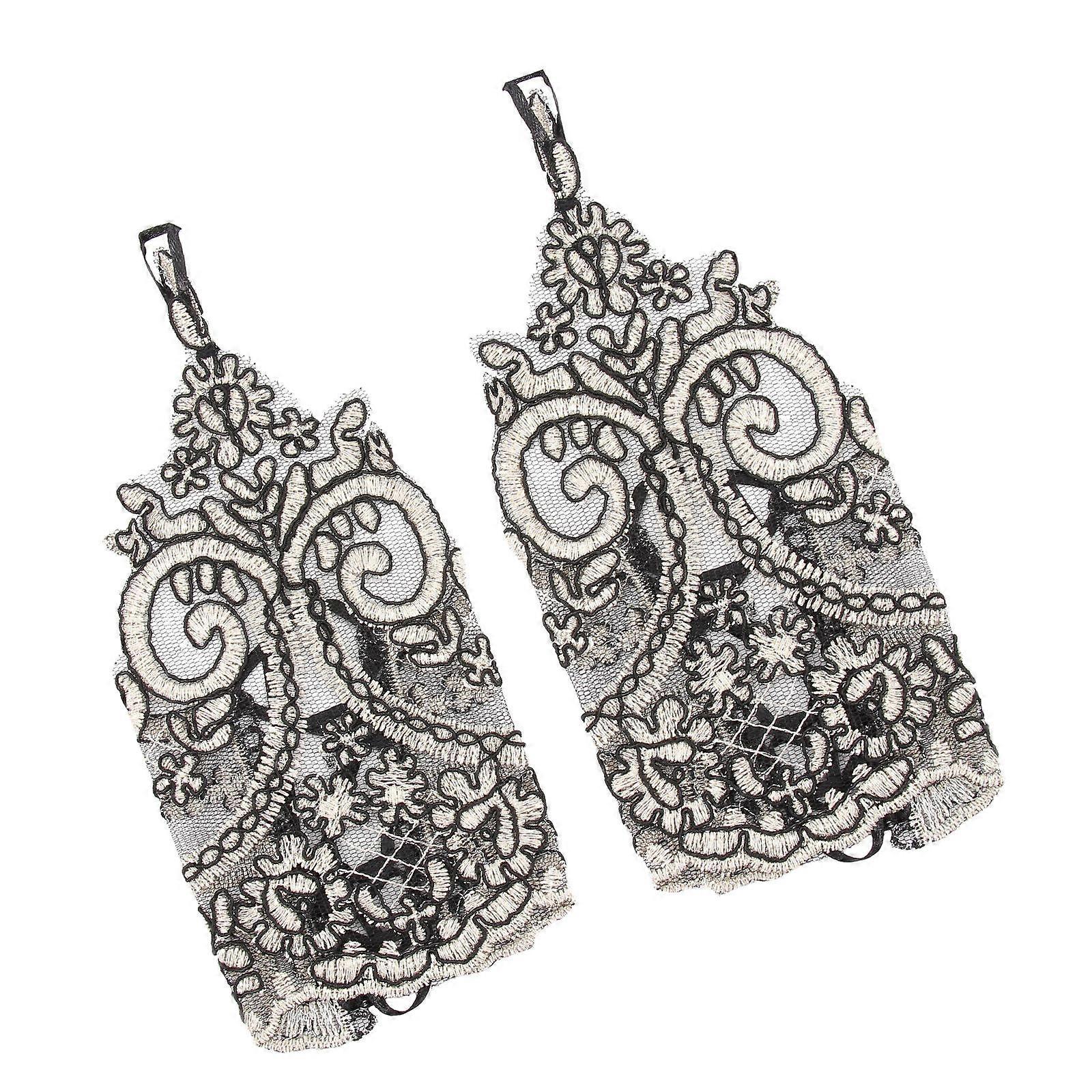 Wedding Gloves Bride Lace False Sleeve for Bride Use 2Pairs Comfortable Fit