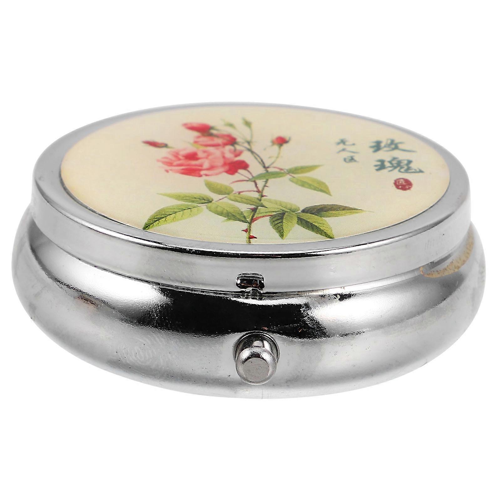 Portable Solid Perfume Balm for Women 2Pcs Rose Scent Compact Fragrance