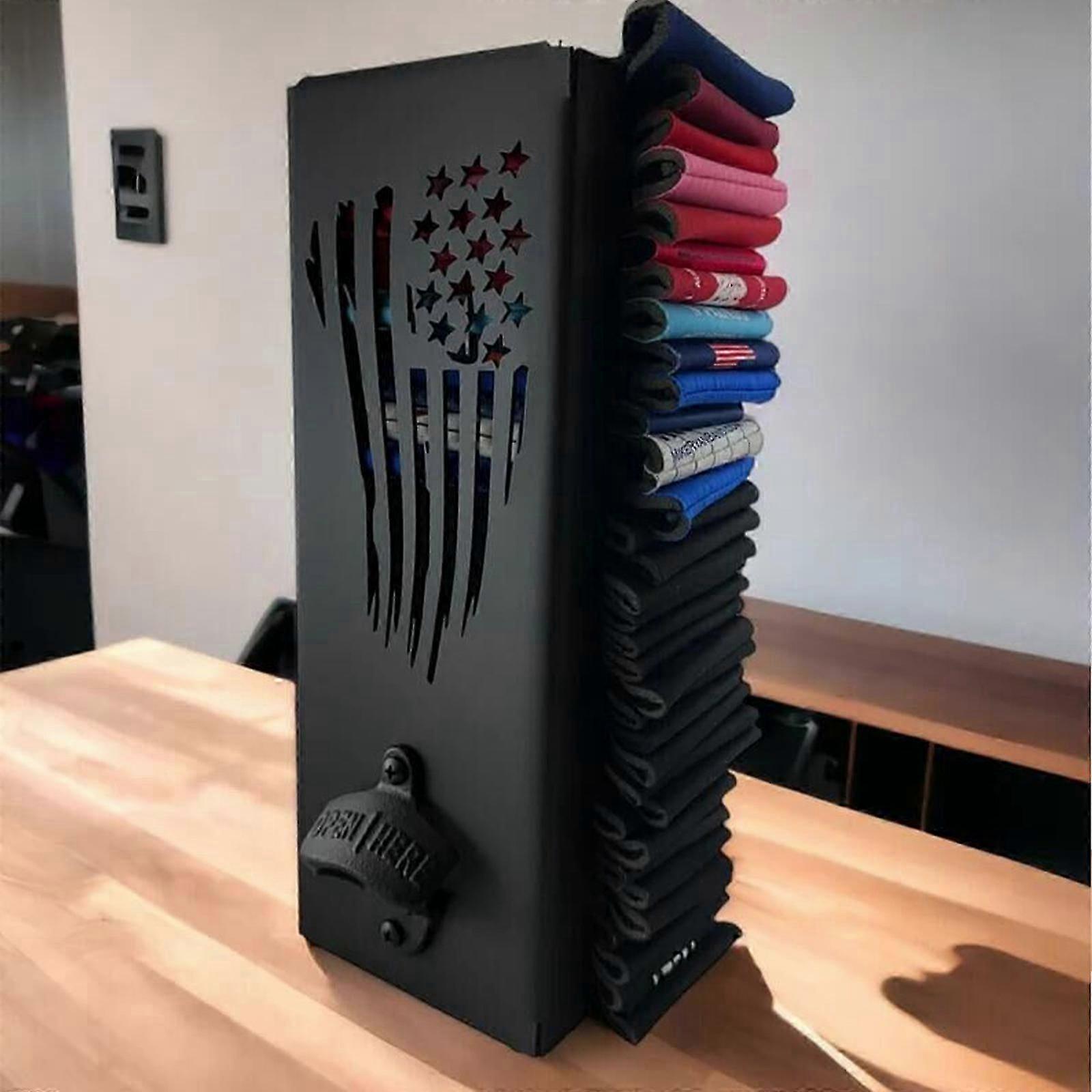 Bottle Opener, Can Cooler Holder with Bottle Opener