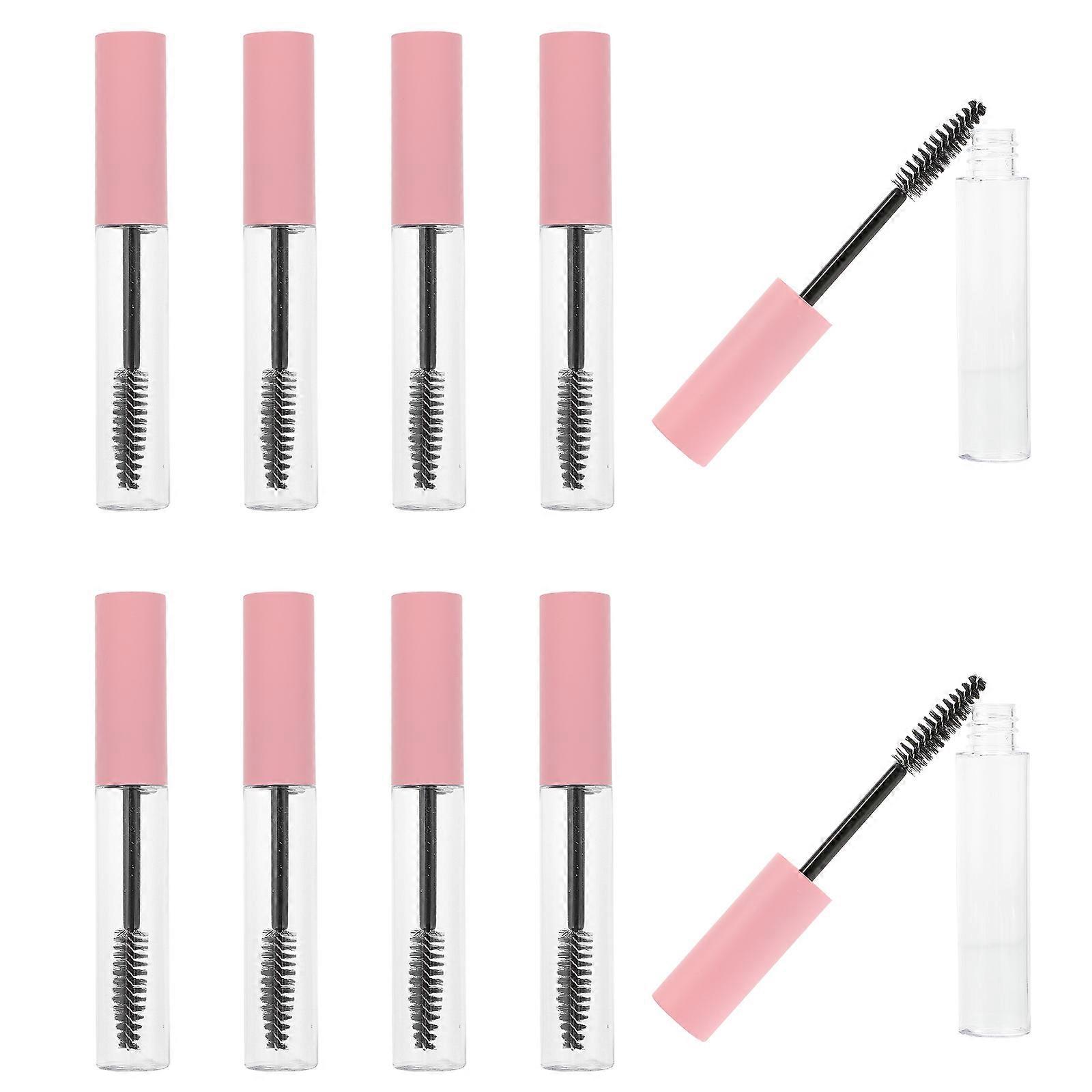 Empty Mascara Tube with Eyelash Wand for Application 20Pcs Pink Plastic Containers