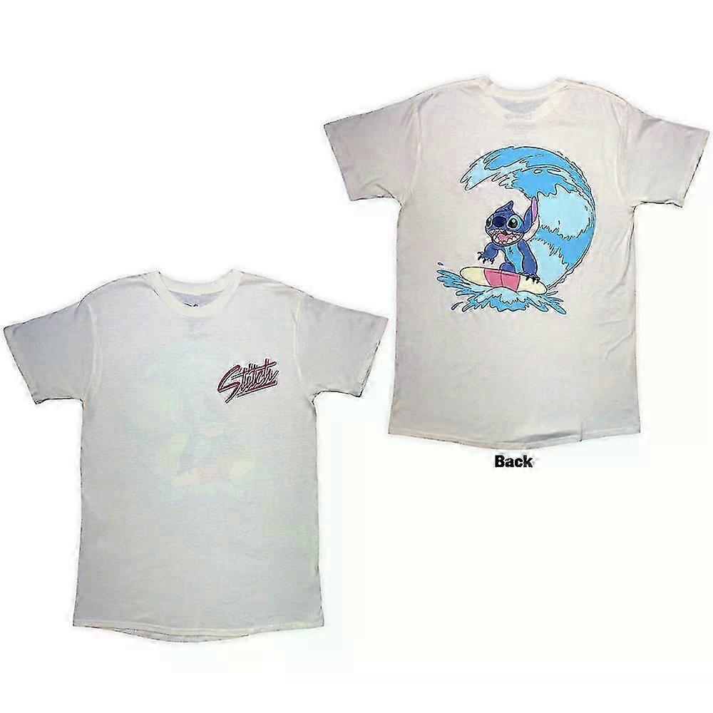 Disney Stitch Surf T-shirt Classic Rockinstone