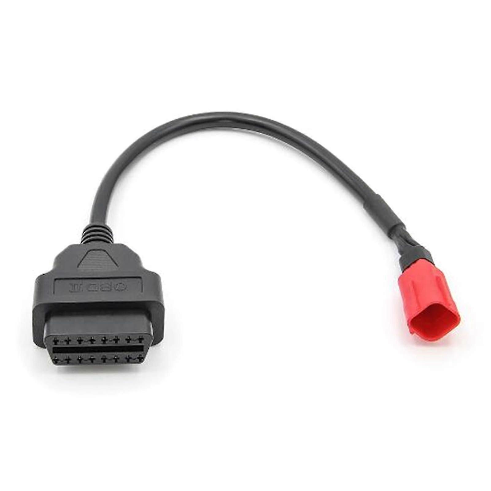 Car Diagnostic Tool Connector Adapter Cable 16 Pin To 6 Pin USB Interface For Motorcycles And ATVs Programming