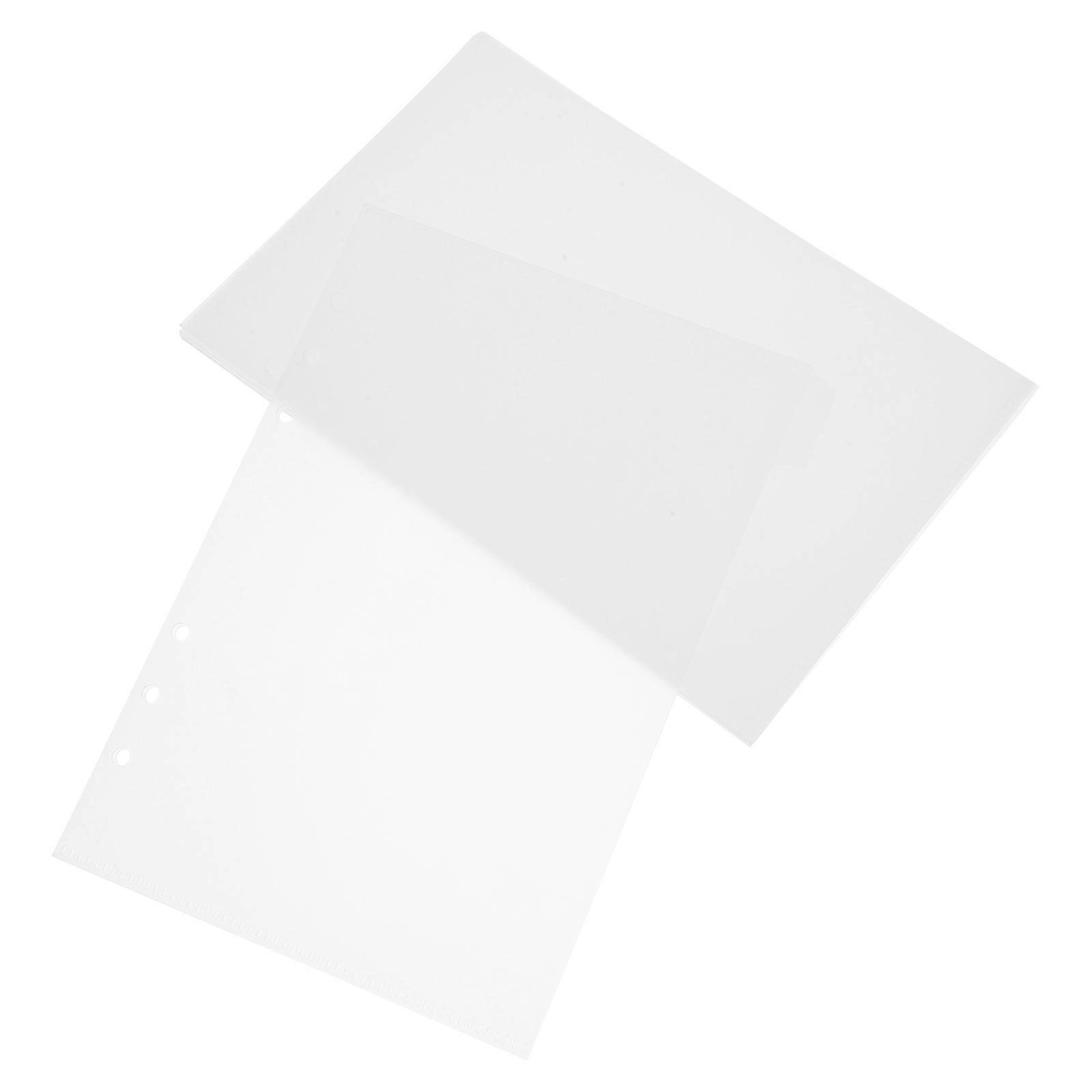 Portable Budget Binder Pocket for Daily Use Transparent PP Binder Supply 28Pcs