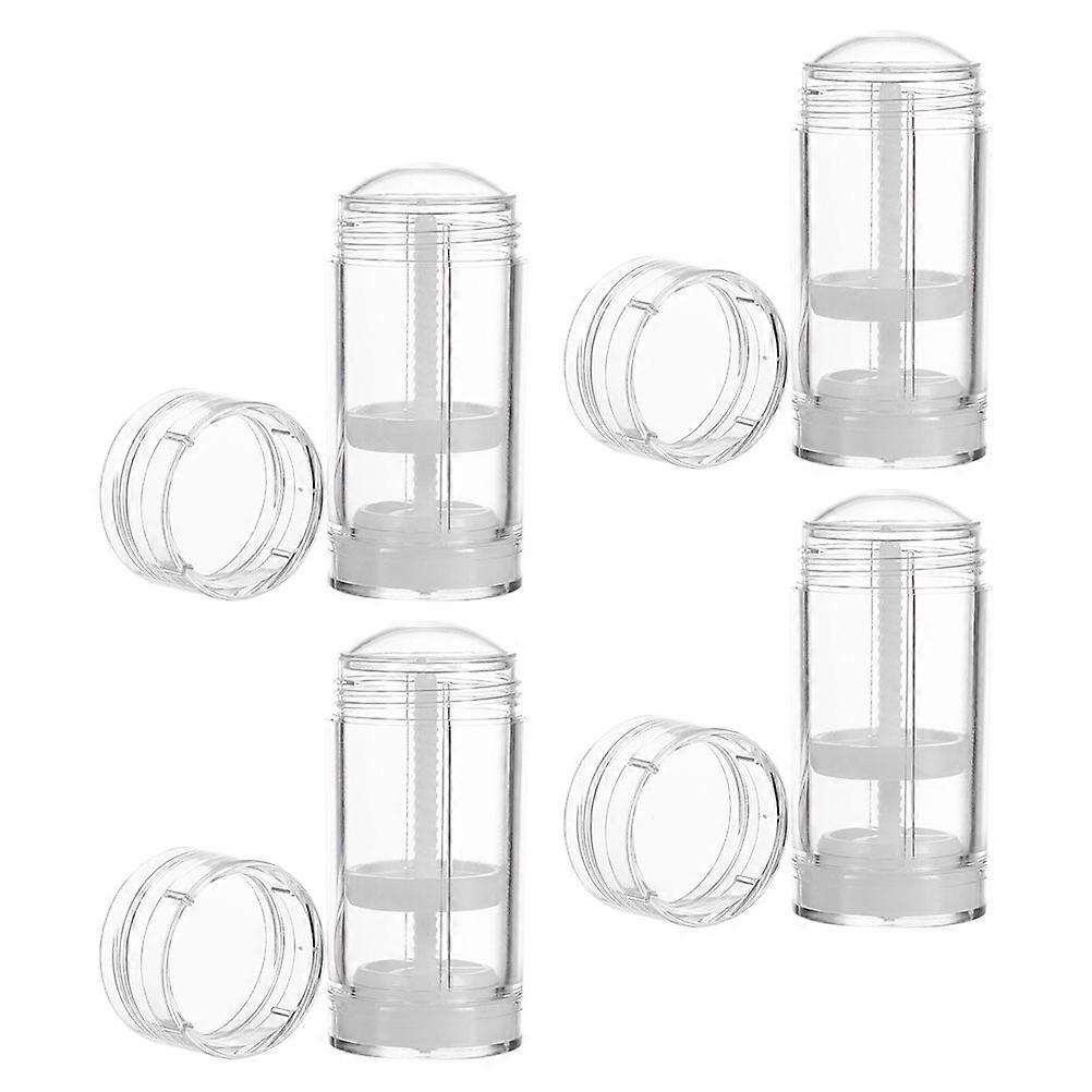 Empty Refillable Lip Balm Tubes Travel Containers for Personal Care 8Pcs