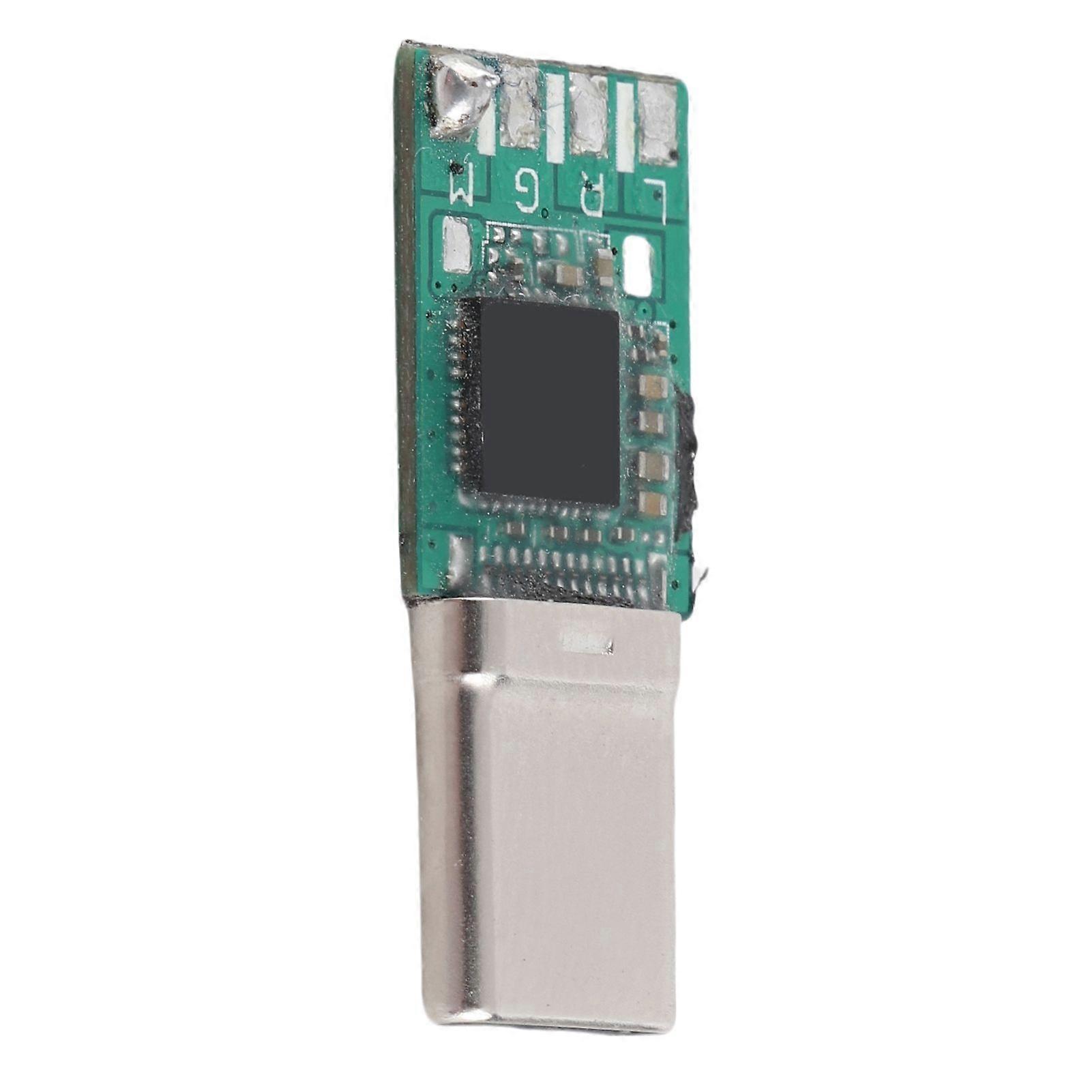 DIY Type C Adapter DAC Decoding Headphone Adapter Amplifier DIY Micro Sound Module for Computer Mobile Phone