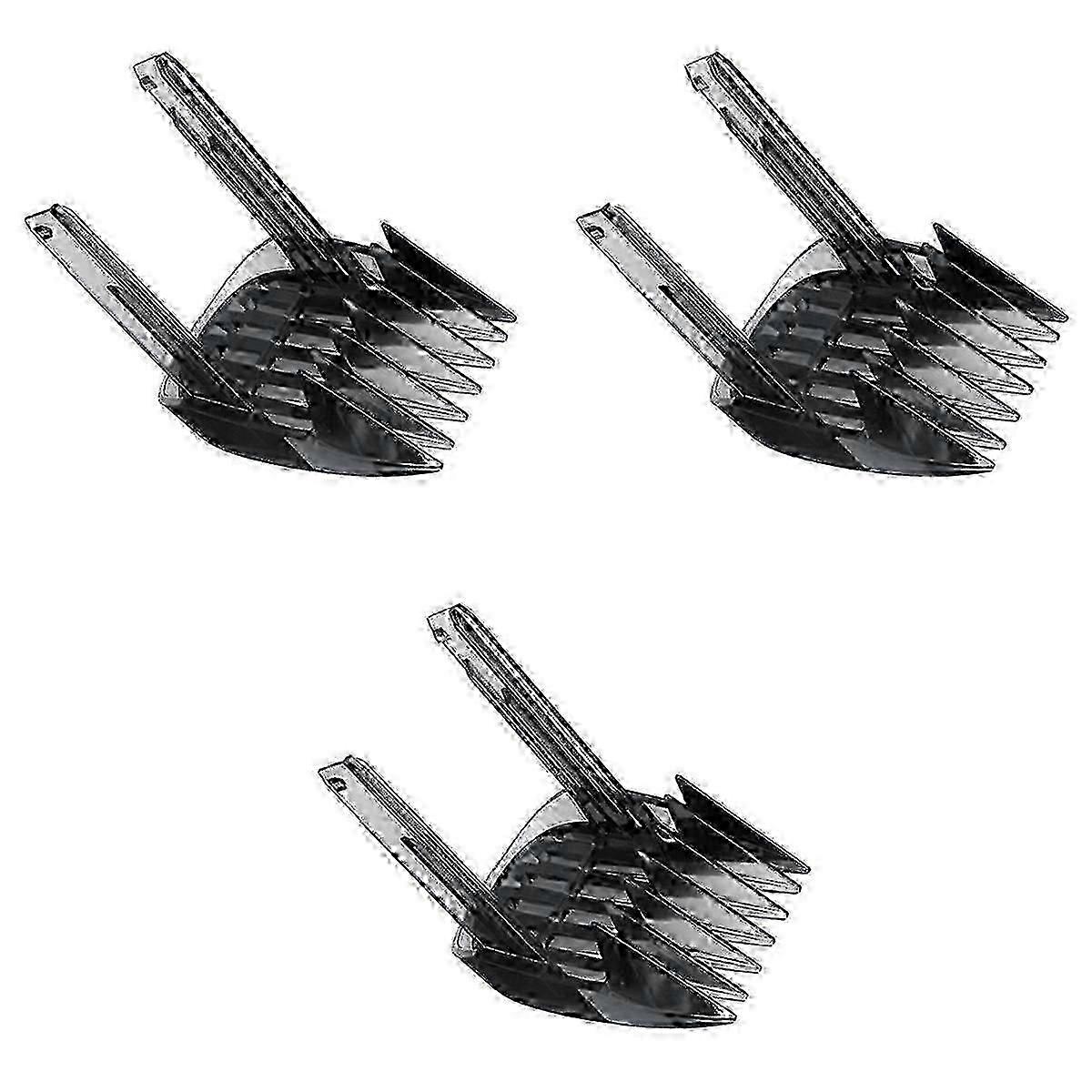 3x tondeuse à cheveux peigne à longueur fixe pour hc7460 hc7462 hc9450 hc9452 hc9490 guide de coupe 7-24mm