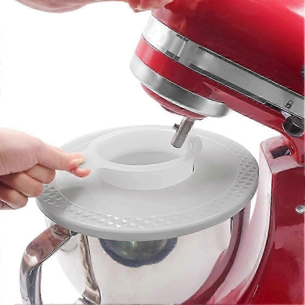 suitable for kitchenaid 4.5-5 quart tilt-head stand mixers secure pouring shield and bowl covers