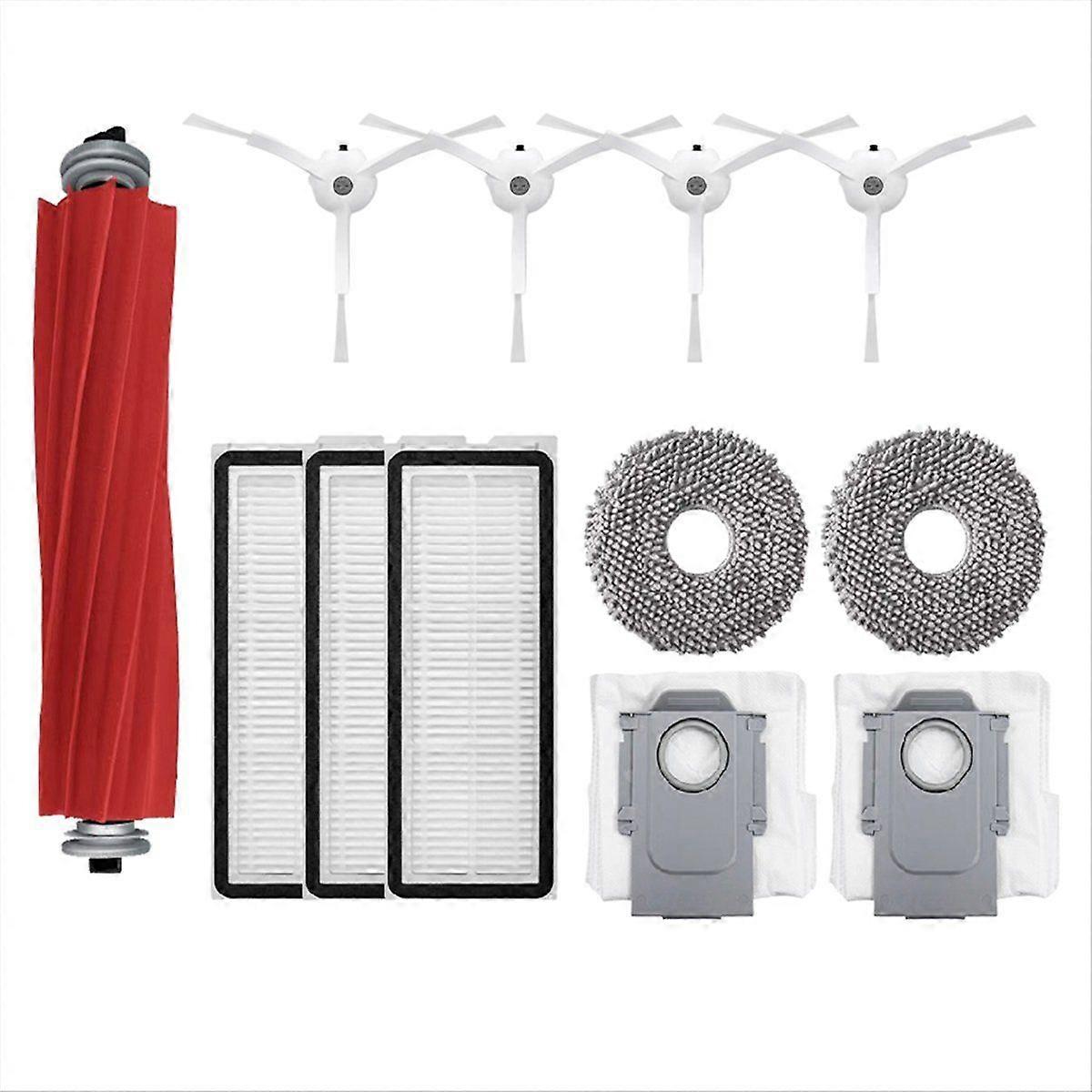 For Q MaxV/Q S Robot Vacuum Cleaner Accessory Dust Bag Main Side Brush Hepa Filter Mop Cloths