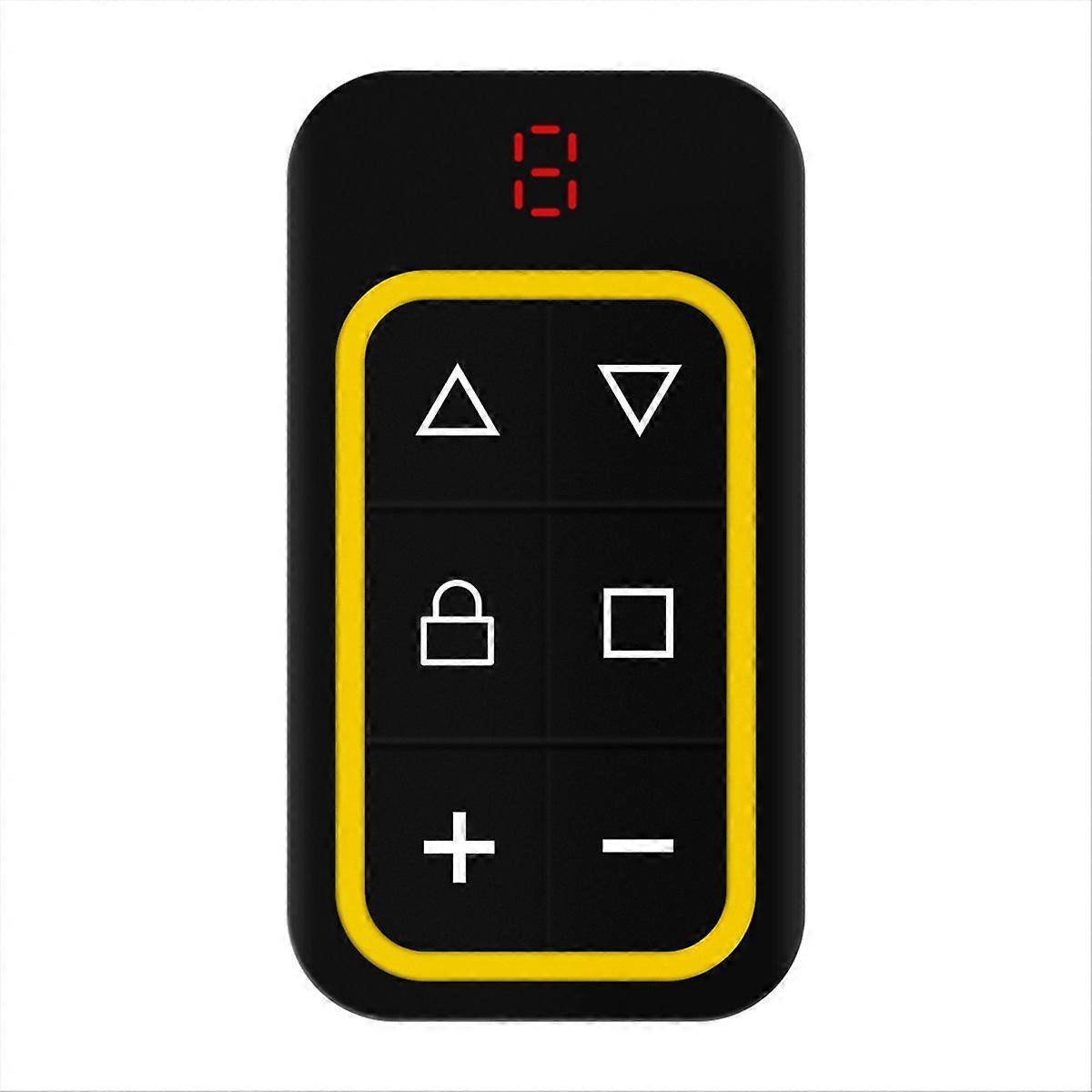 8CH Multi Frequency Garage Door Remote Control 270-868MHZ Yellow