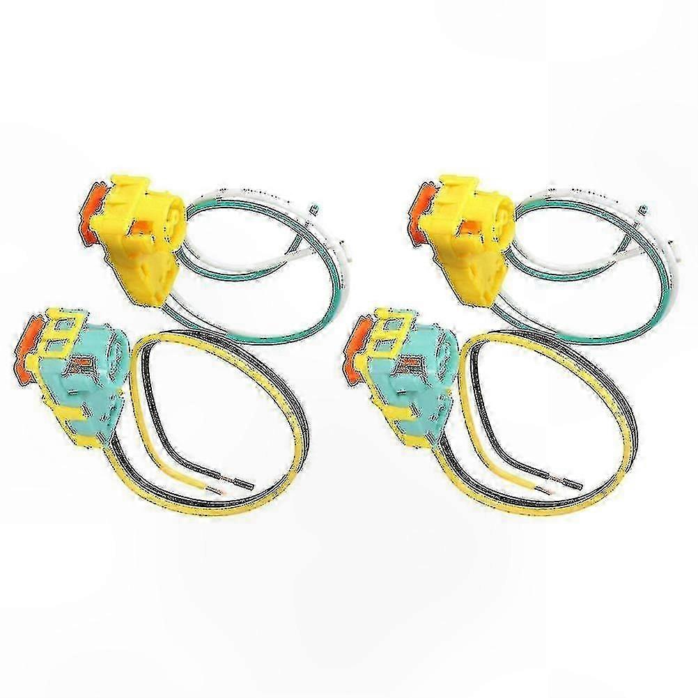 2 Pairs Replacement Airbag Connectors Clock Spring Plug for Airbag System Repair Tool
