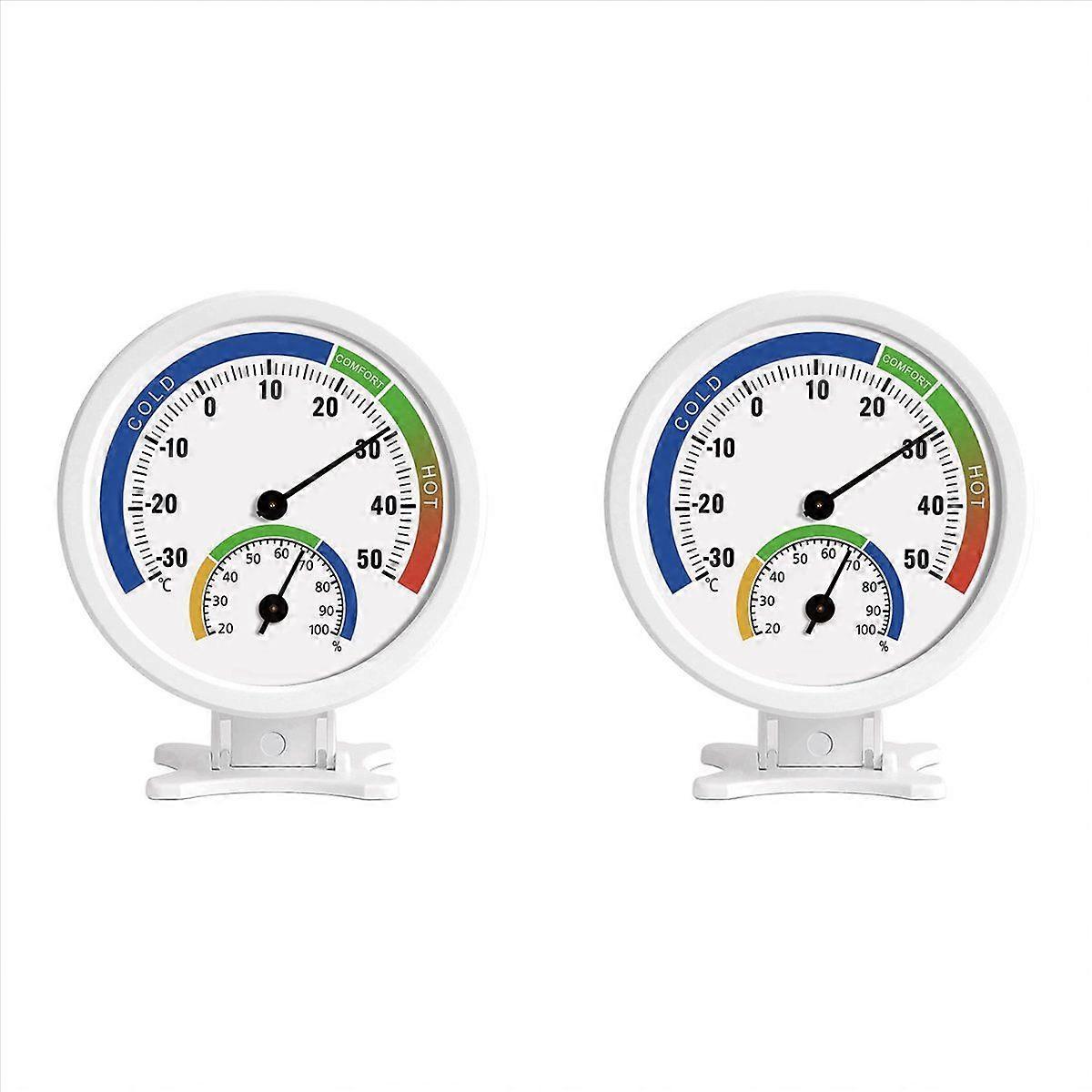 Hygrometer Thermometer Indoor Outdoor Moisture Thermometer 3Inch