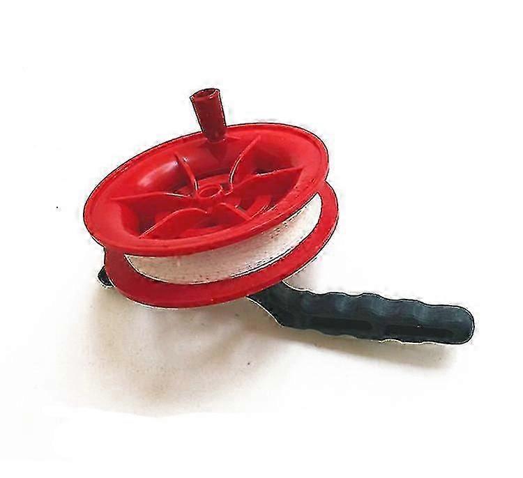 Kites For Children Line Length 100M Twisted String Line Red Wheel Kite Reel