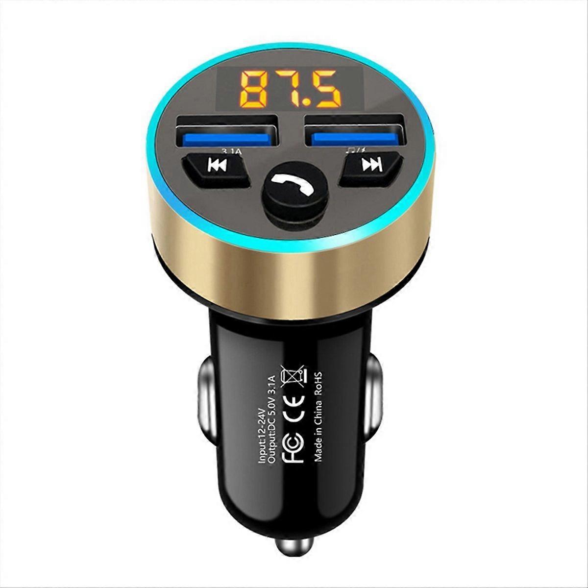 FM Transmitter Stereo Car MP3 Player 3.1A Fast Charging C