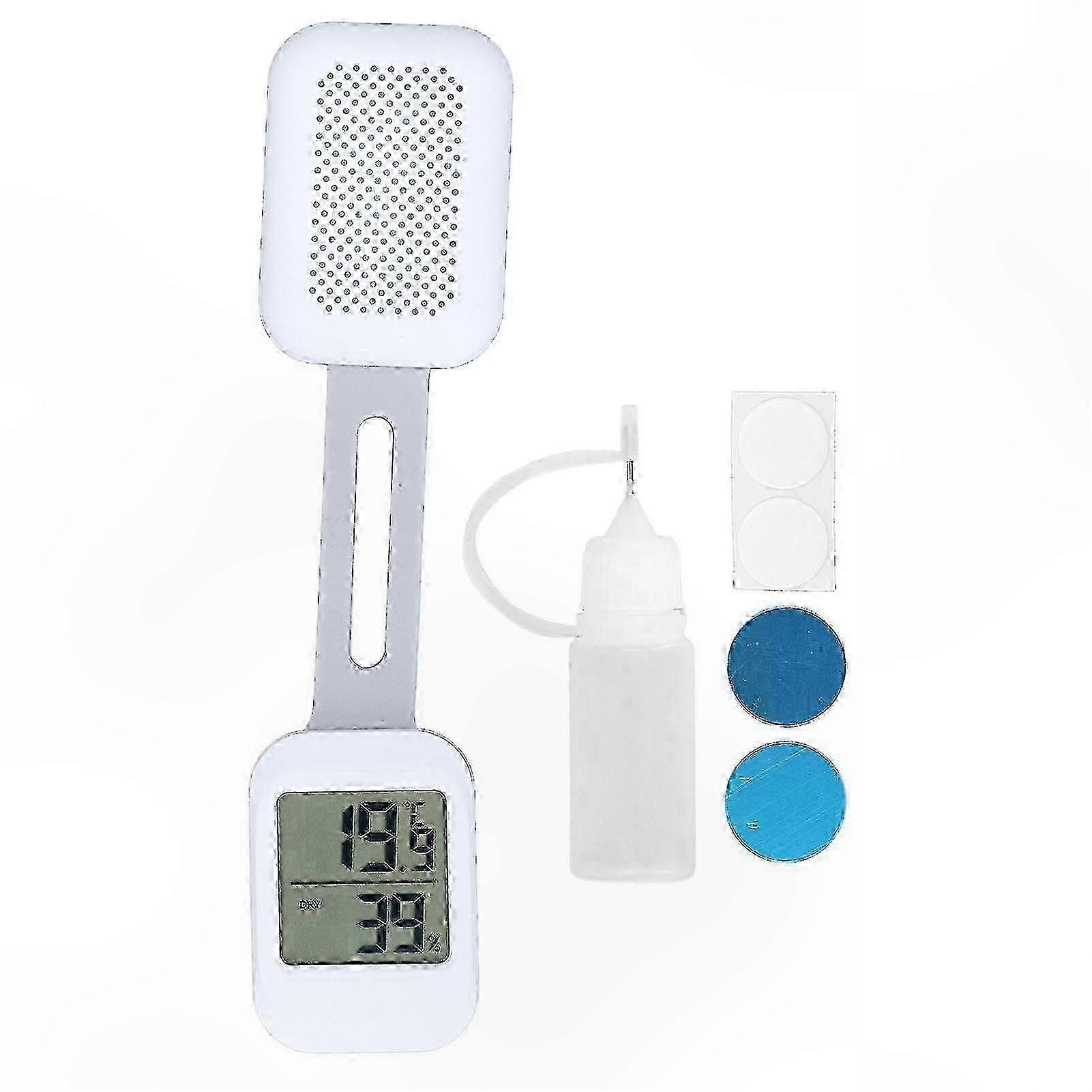 Portable Guitar Humidifier with Hygrometer & Thermometer, Compact Design, Easy-to-Read Display