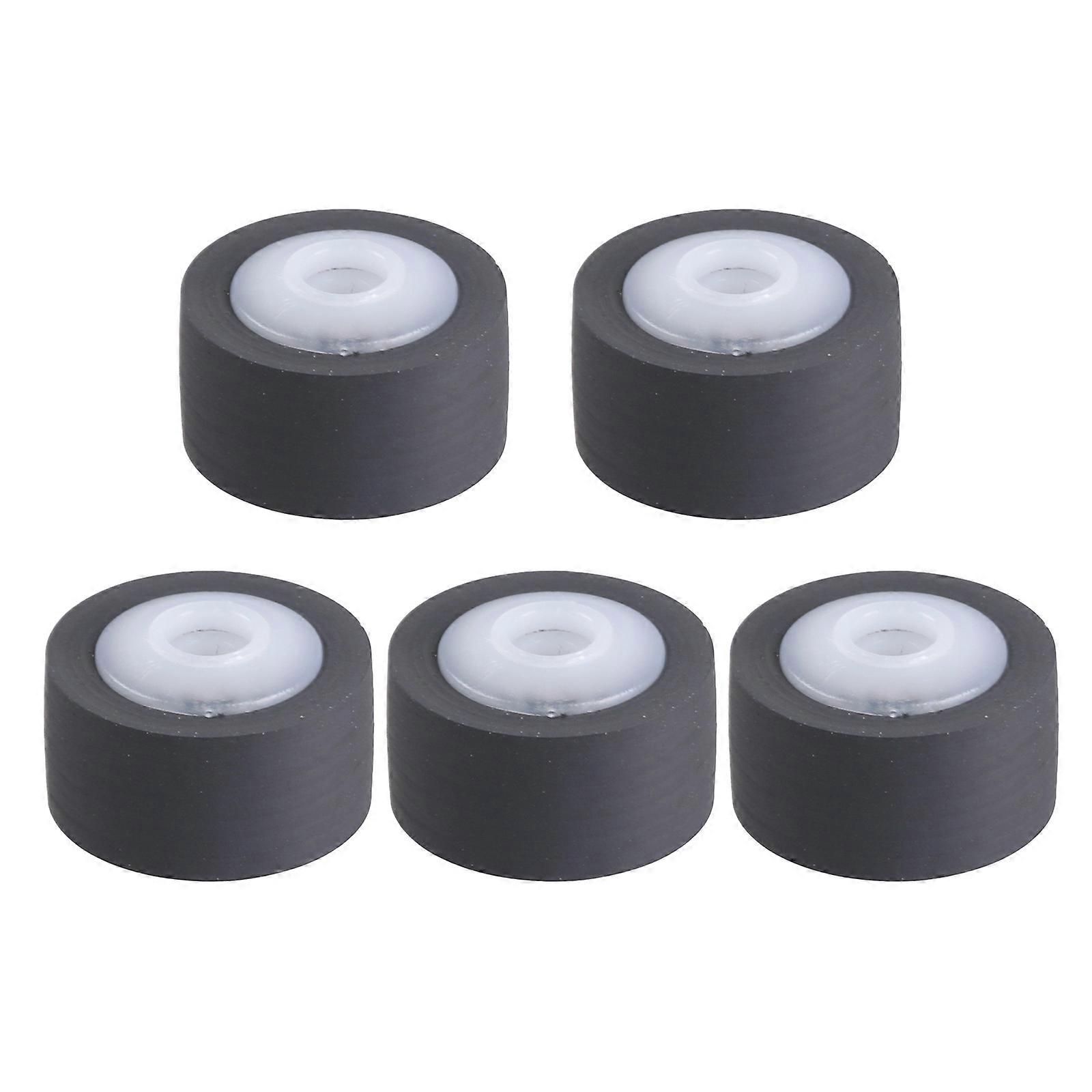 Cassette Tape Cassette Recorder Pinch Rollers Pressure Belt Pulley Set for Tape Recorder 12.5mm Diameter Multicolor