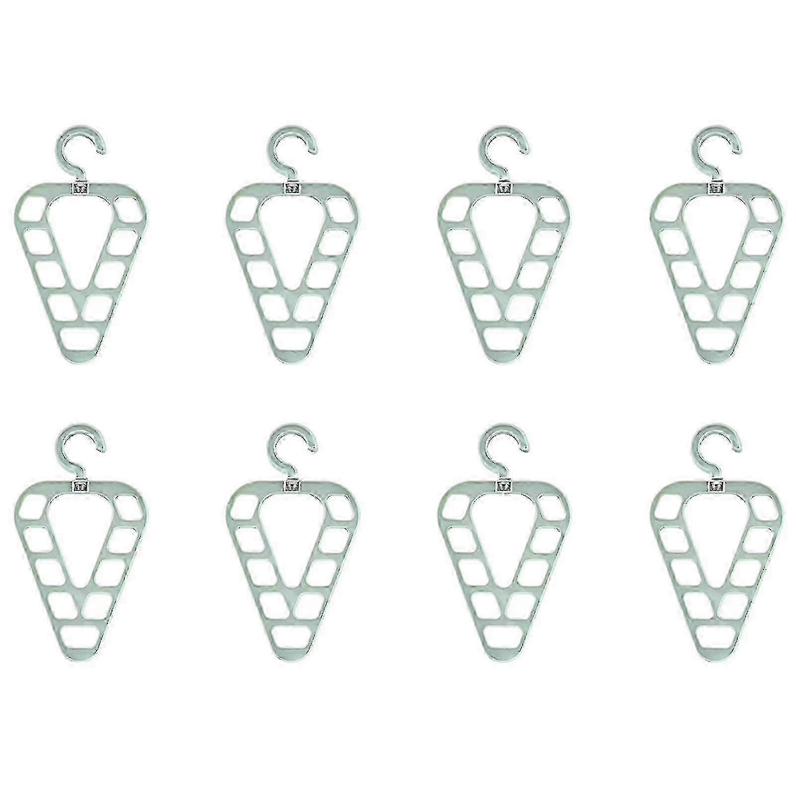 Multifunctional Clothes Rack Triangular Design With Uniform Force For Closet-colorlight Green