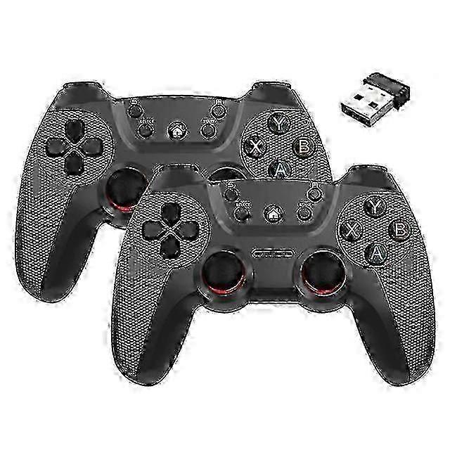 BOYHOM Wireless doubles game Controller For Linux/Android phone For Game Box Game stick PC Smart TV Box 2.4G gamepad Joystick