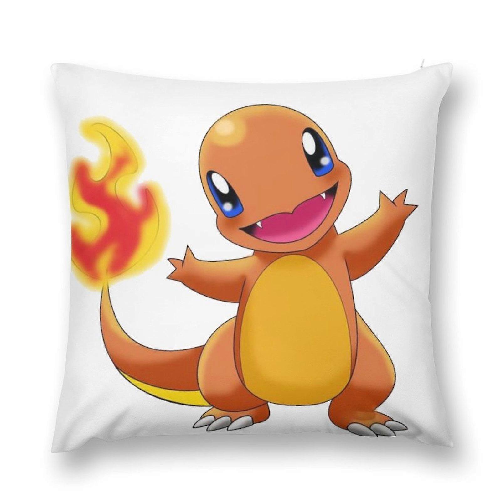 Charmander Plush Pillow Case Throw Multisize Ultra-comfortable Pillowcase Cushion Anti-fouling Protective Cases