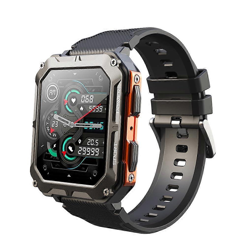 Smart Watch Rugged Indestructible Smartwatch Orange Built For Hard Work