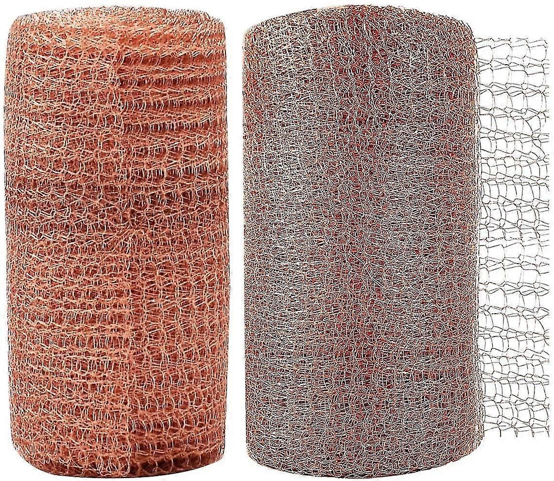 Copper Mesh, 2 Pcs 6 Meter High Quality Copper Mesh Copper Blocker For Home