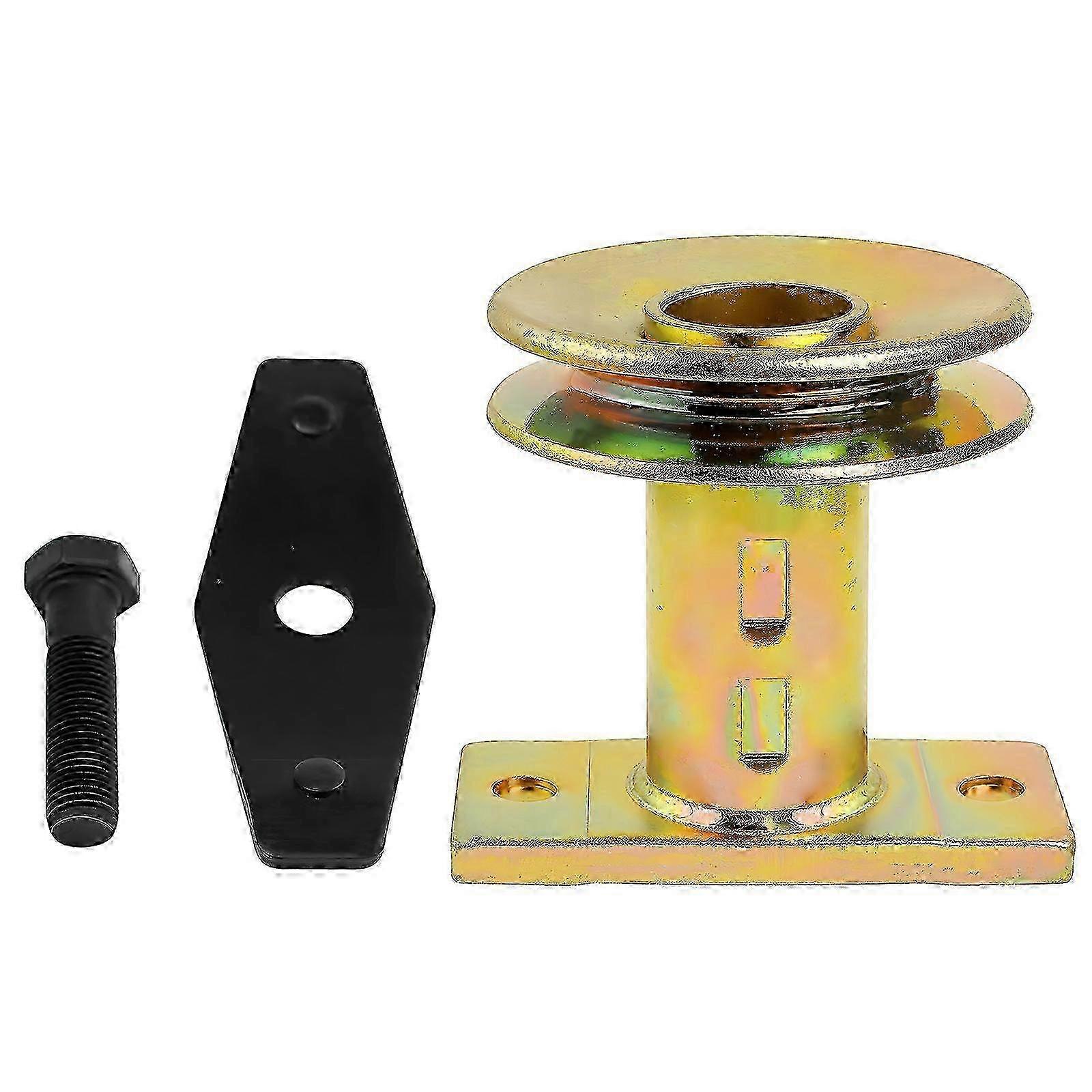 Lawn Mower Blade Adapter kit with Pulley Replace 710-1044 687-02528 736-0524B with Screw and Blade Bell Support Compatible with Cub Cadet SC 300