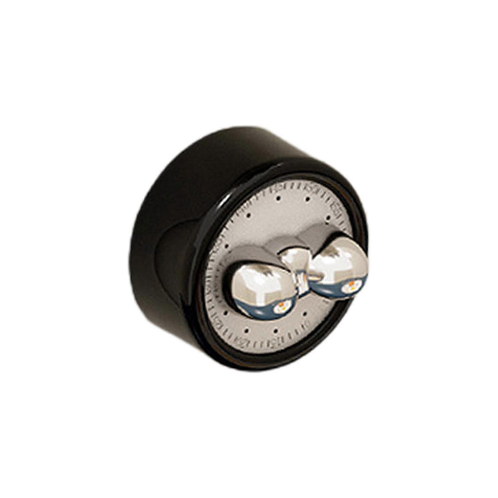 Magnetic Kitchen Timer with Clear Display Countdown Timer Metal and ABS Material Perfect for Cooking Baking and Exercise  Black