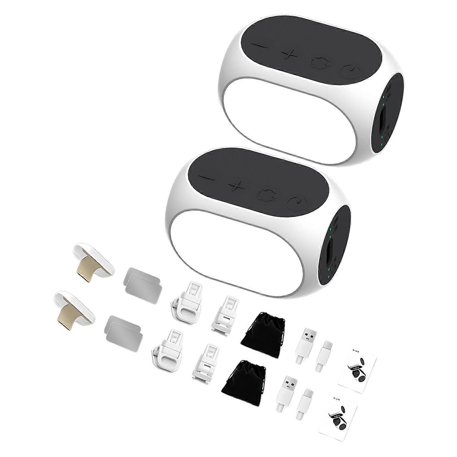 Magnetic Selfie Light 3 Color Mode 10 Brightness Rechargeable Fill Light for Gimbals Stabilizer Live Streaming Multicolor