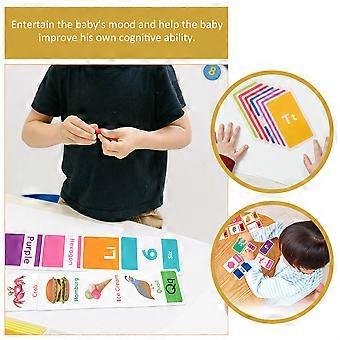 Early Learning Flash Cards Educational Toys for Kids with 58 Sheets