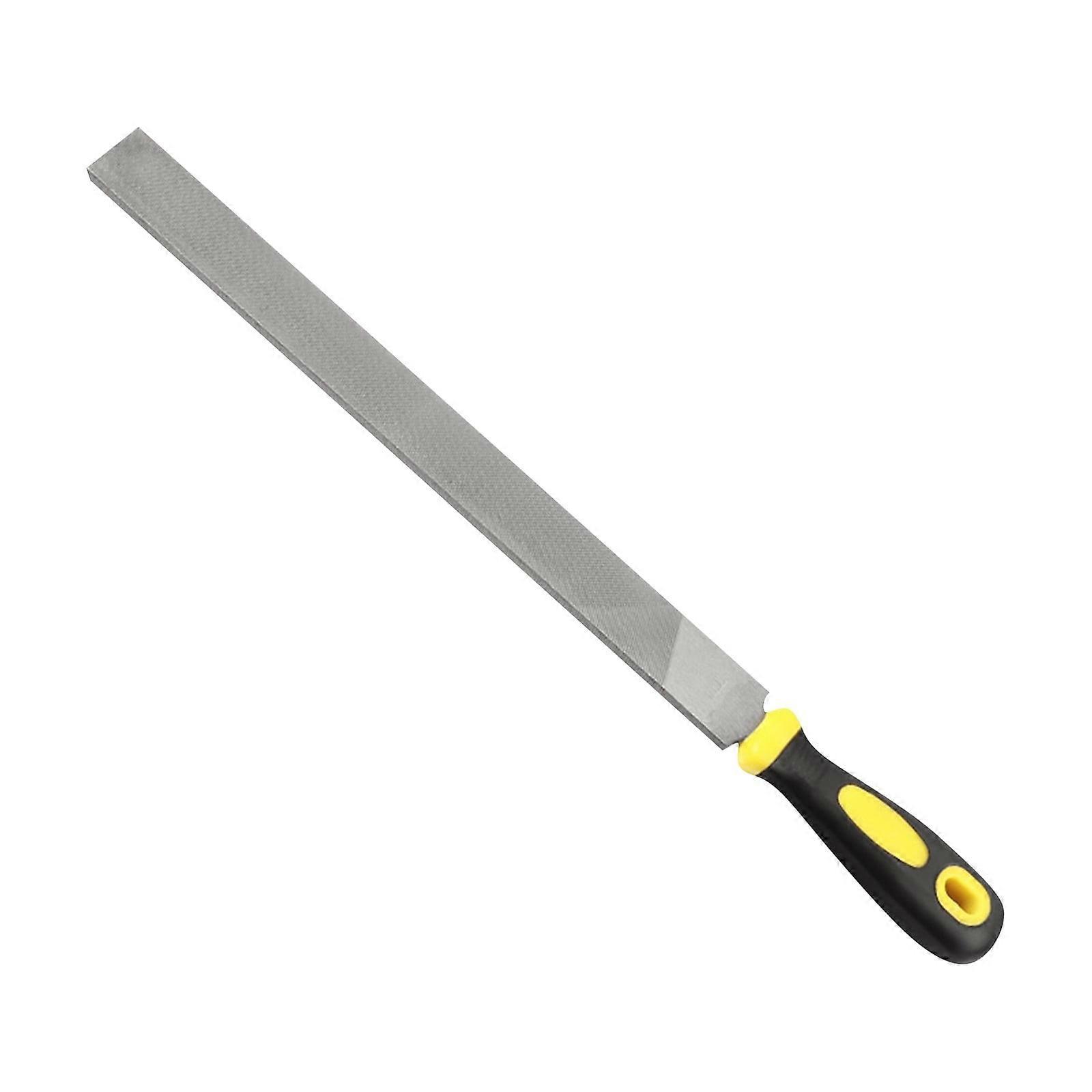 HKUKY File Steel File File Letter Worker Single Handle File Flat Semicircular Triangular Round File Metal Woodworking Grinding