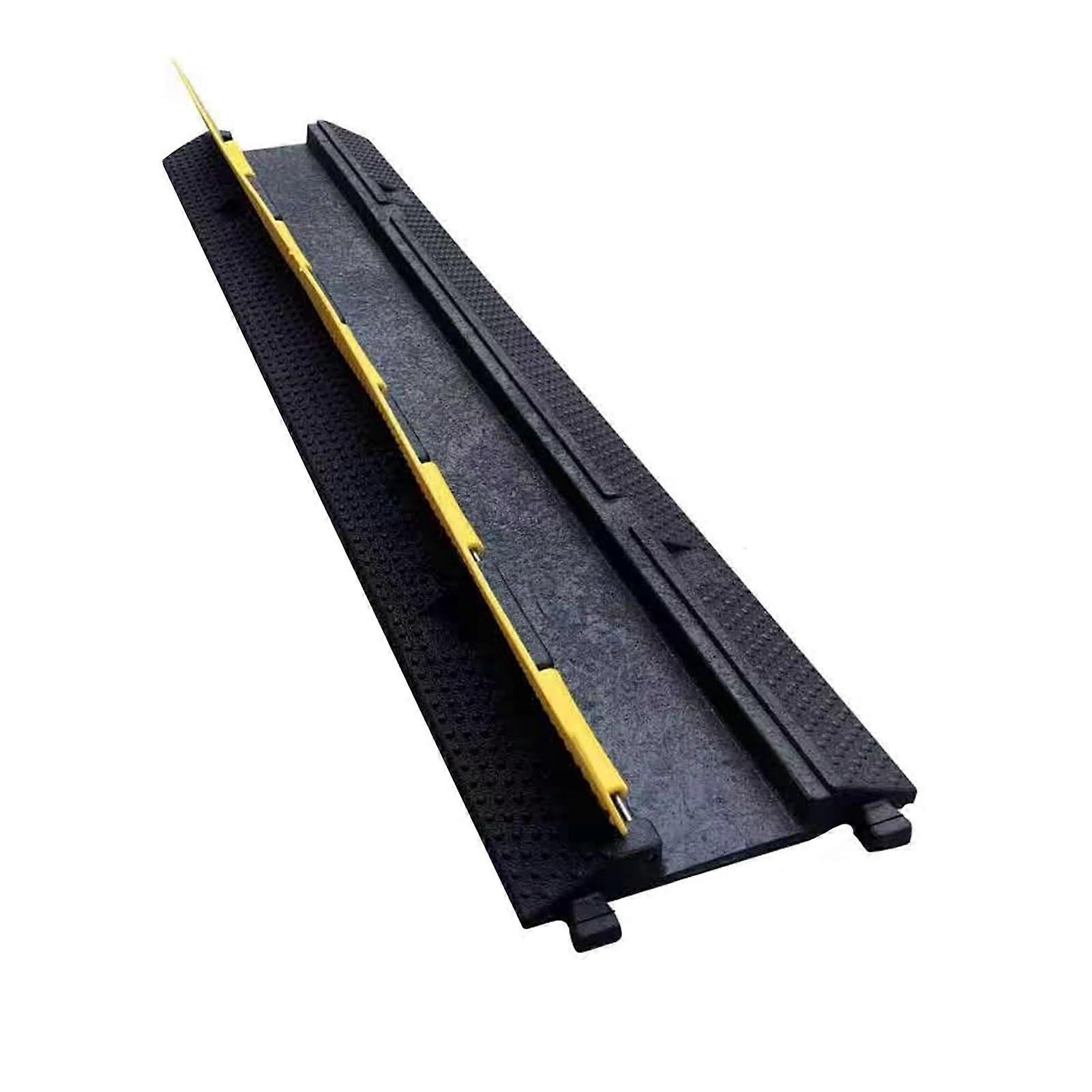 Speed Bumps with Cable Protectors for Small Vehicles, Garage and Warehouse Use