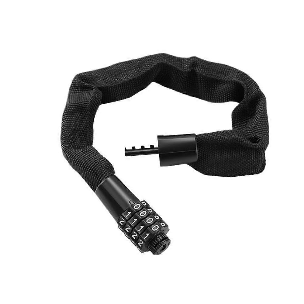 Bicycle Lock Anti Theft Combination Code Chain for Road and Mountain Bikes Outdoor 40cm