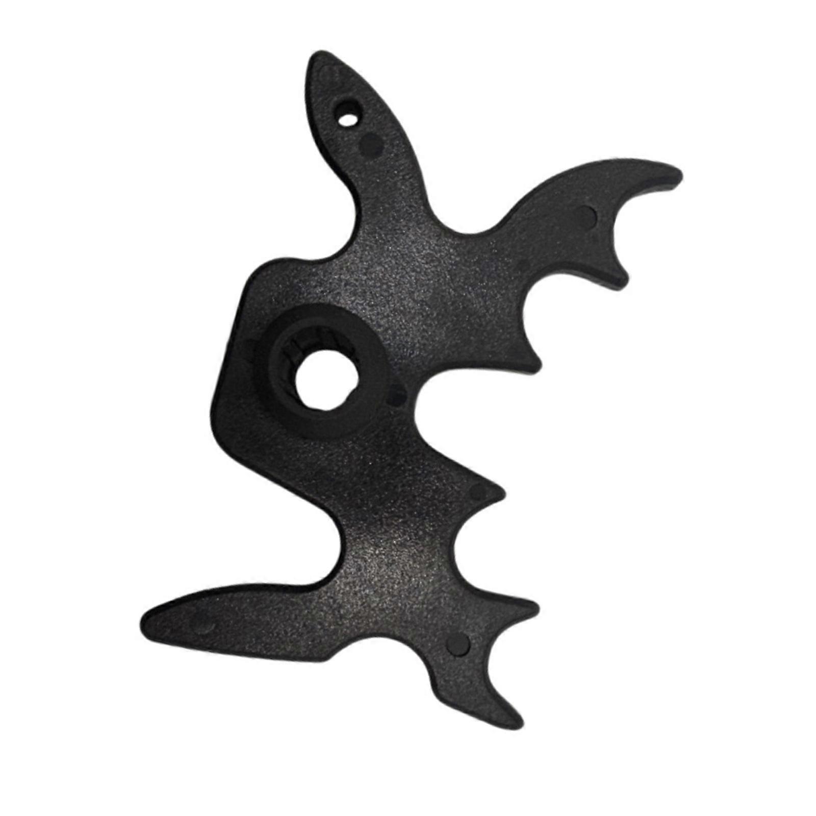 Pool Billiard Cue Bridge Head Plastic Slip-On Bridge Portable Unique Bridge Head Billiards Cue Rack Easy to Use Multicolor