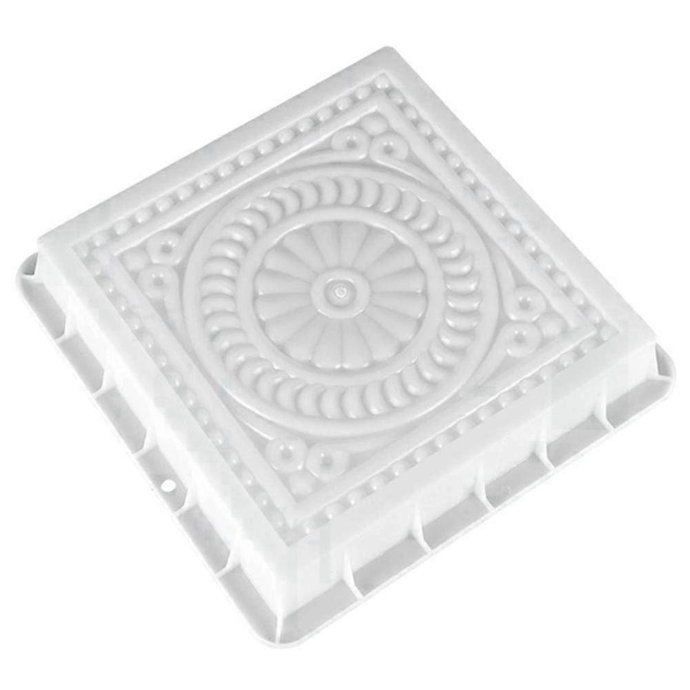 Concrete Mold Square DIY Paving Plastic Mold Simulation Concrete Brick Landscape Pedal Stone Garden