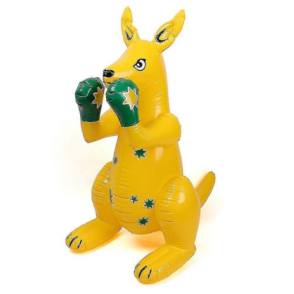 Inflatable boxing kangaroo for outdoor games and backyard fun