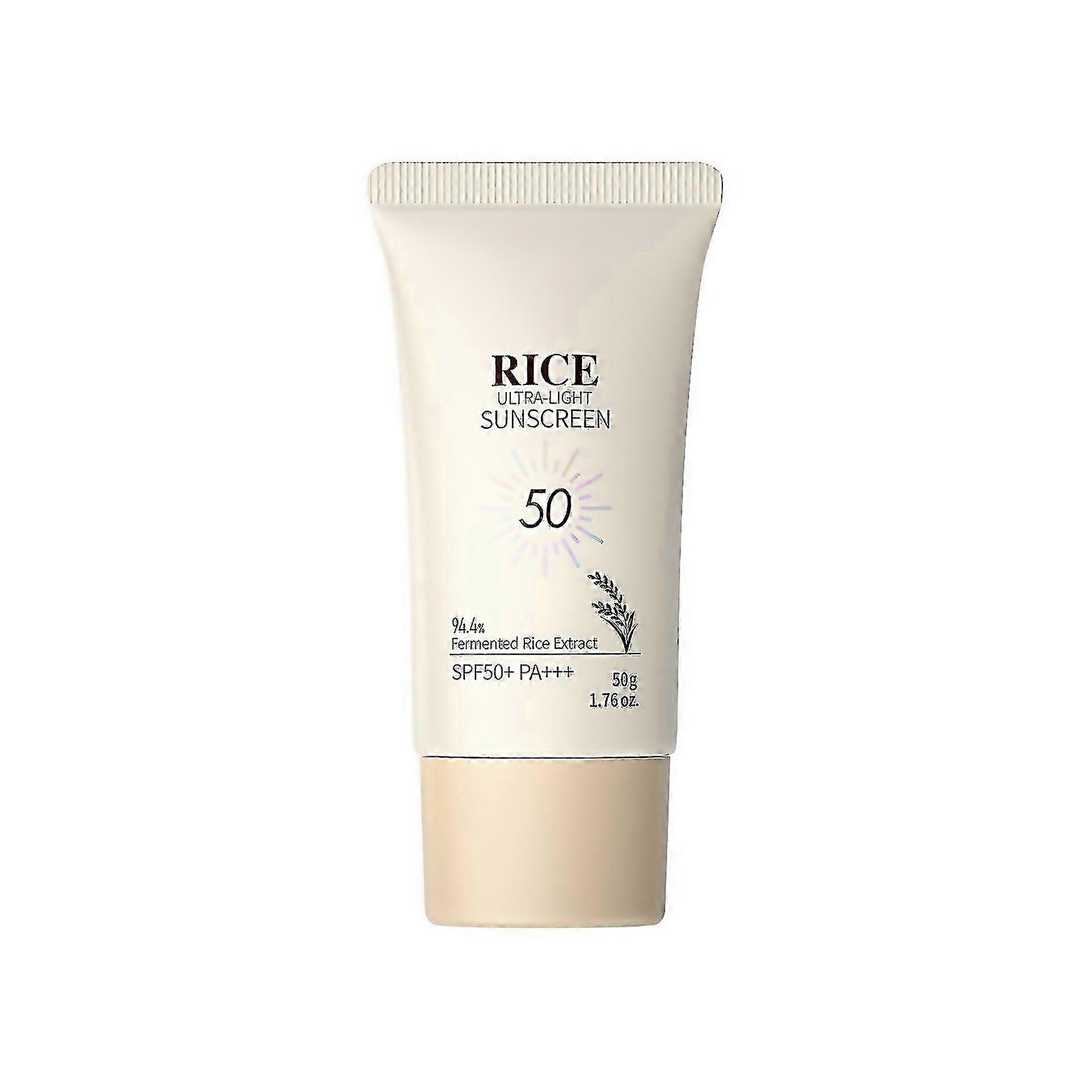 For Rice Sunscreen Rice Moisturizing Clear Sunscreen Lotion Protection Sunscreen