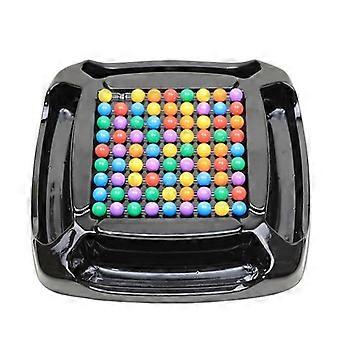 Jogo de Xadrez Colorido com Bolas Arco-Íris para Combinar, com 48/80 Peças de Contas Coloridas.