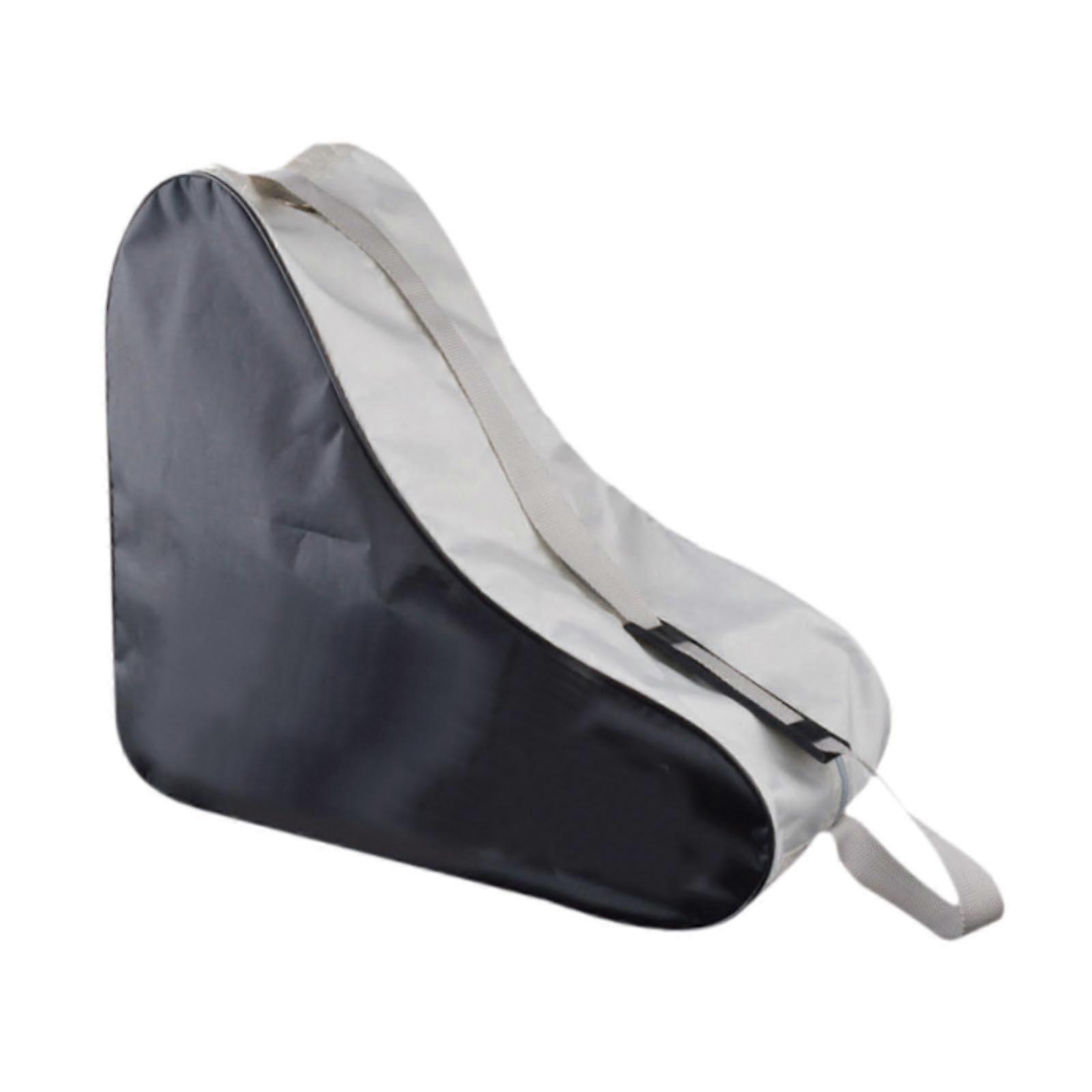 Roller Skate Bag with Adjustable Straps, Durable Material, Fits Ice Skates and Roller Skates, Compact Storage Solution