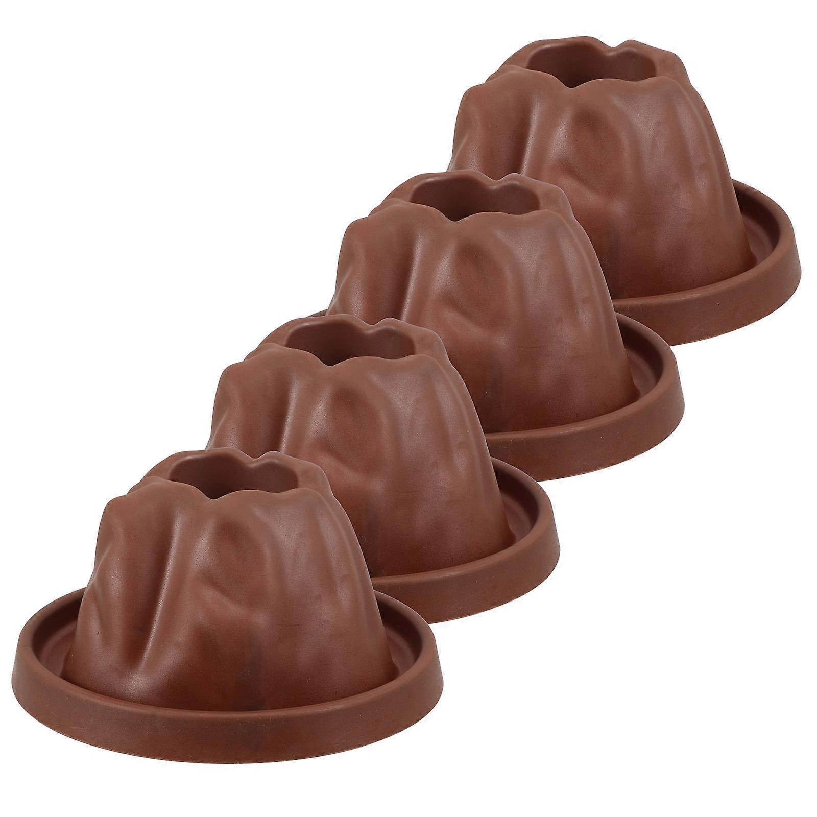 Volcano Model Volcano Experiment Toy for Educational Science 4Pcs Set