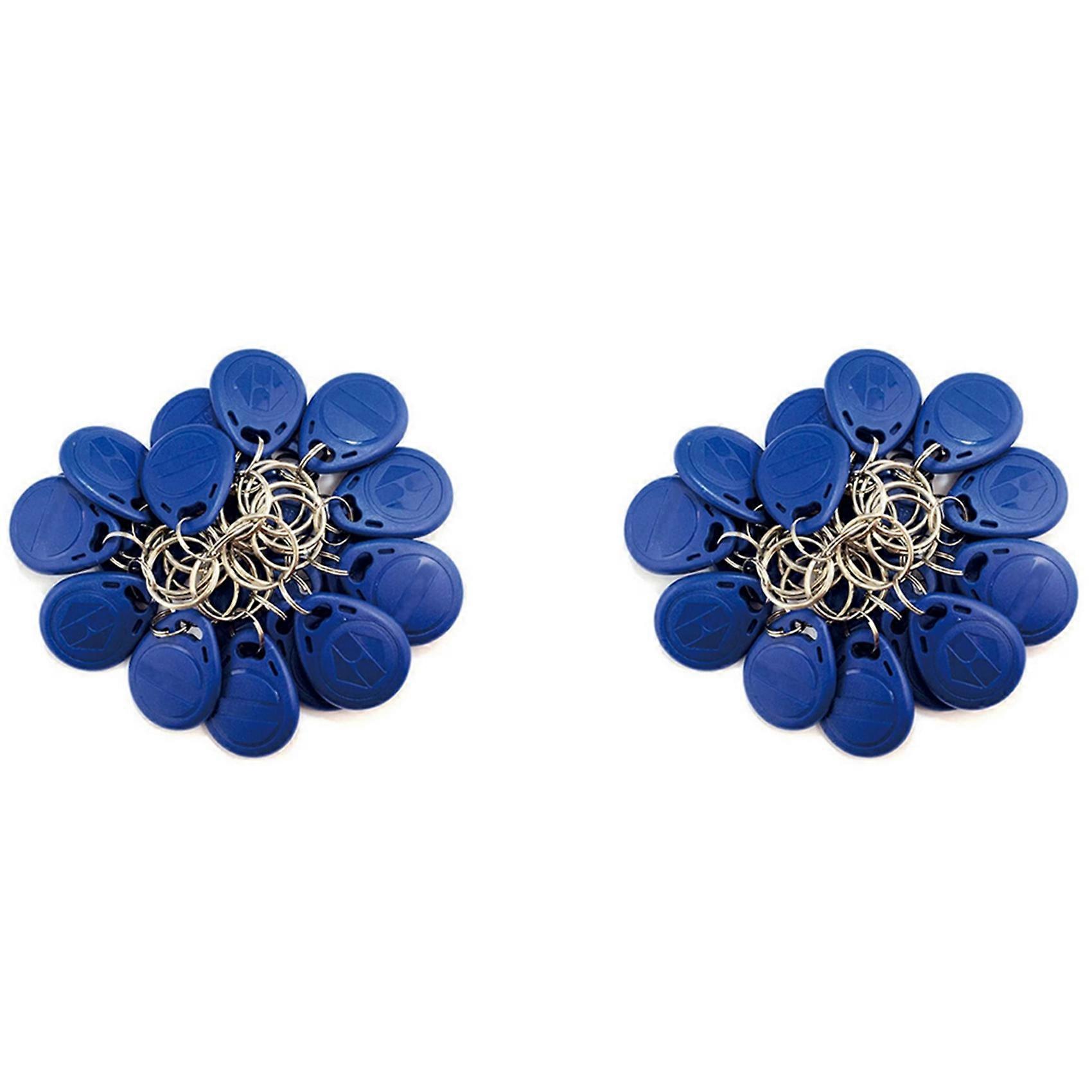 100 PCS Writable 125KHz RFID Key Fob Proximity ID Card Token Tag Rewritable T5577 Universal