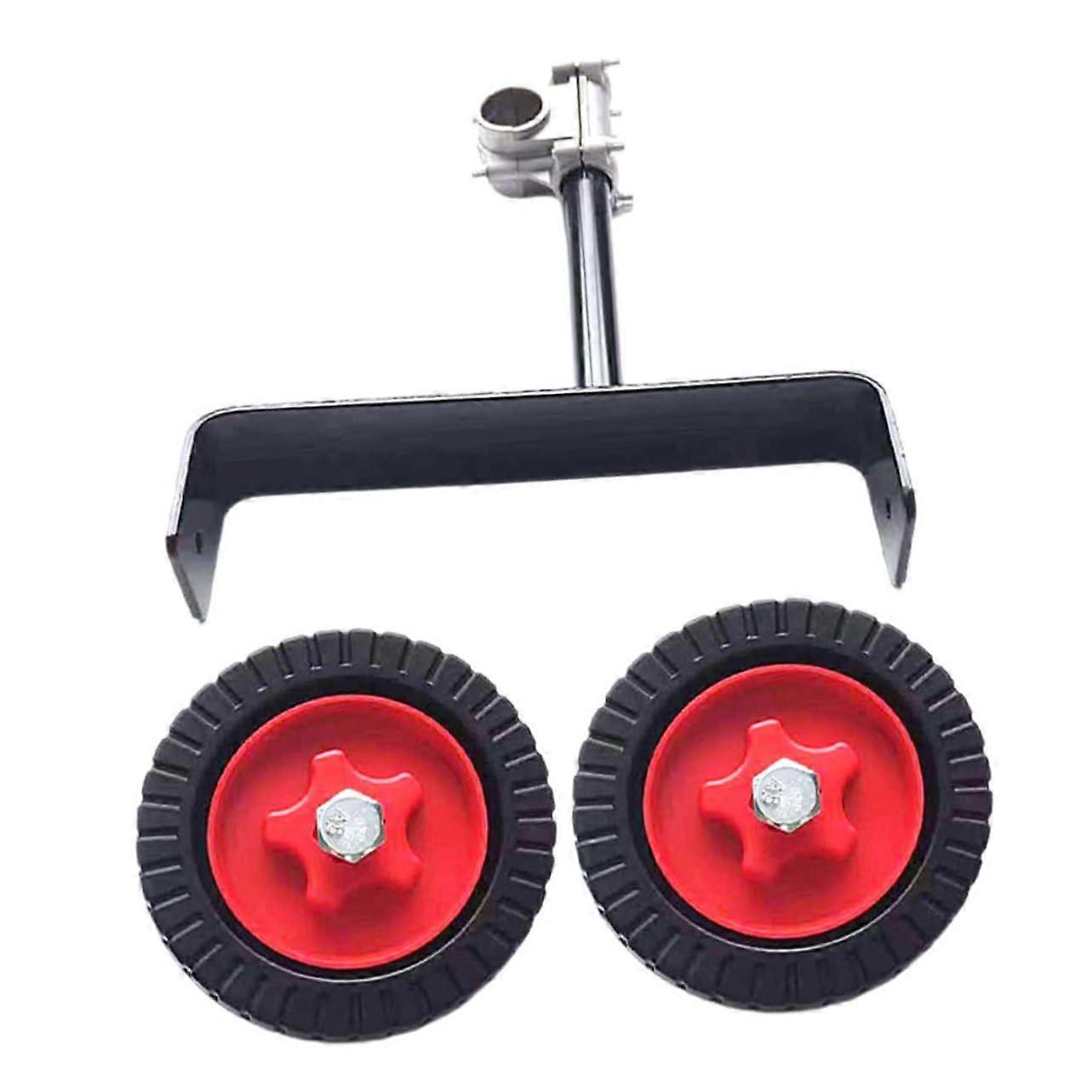 Lawn Mower Replacement Wheels with Durable Construction, Smooth Rotation, Universal Outdoor Compatibility