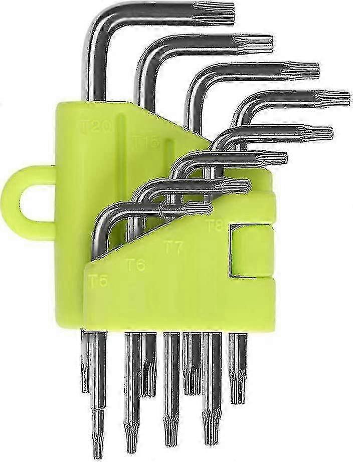 25-26 Offset Torx Wrenches, 8 Piece Torx Allen Wrench Kit