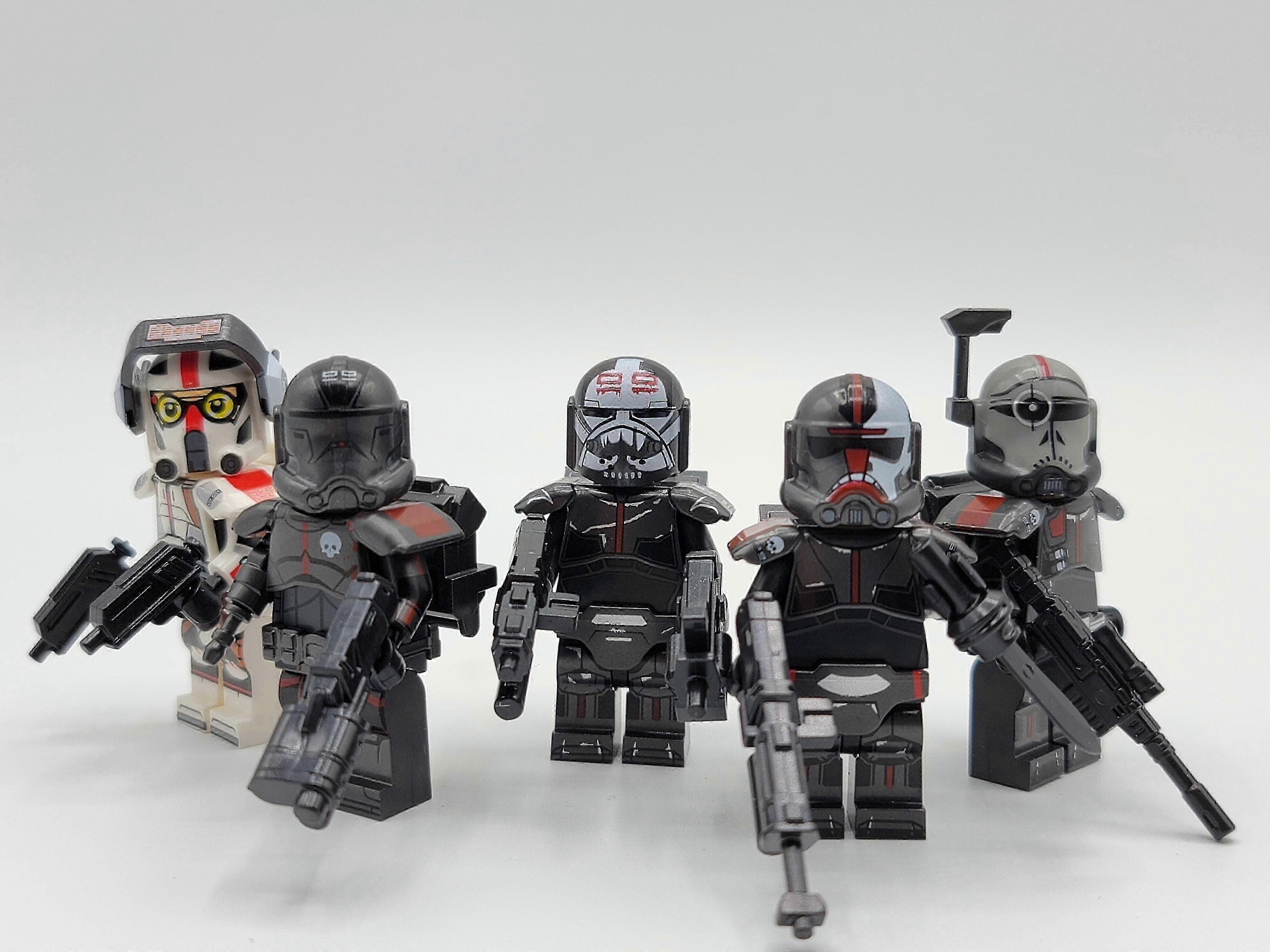 Star Wars Bad Batch Custom Minifigure 5-Pack