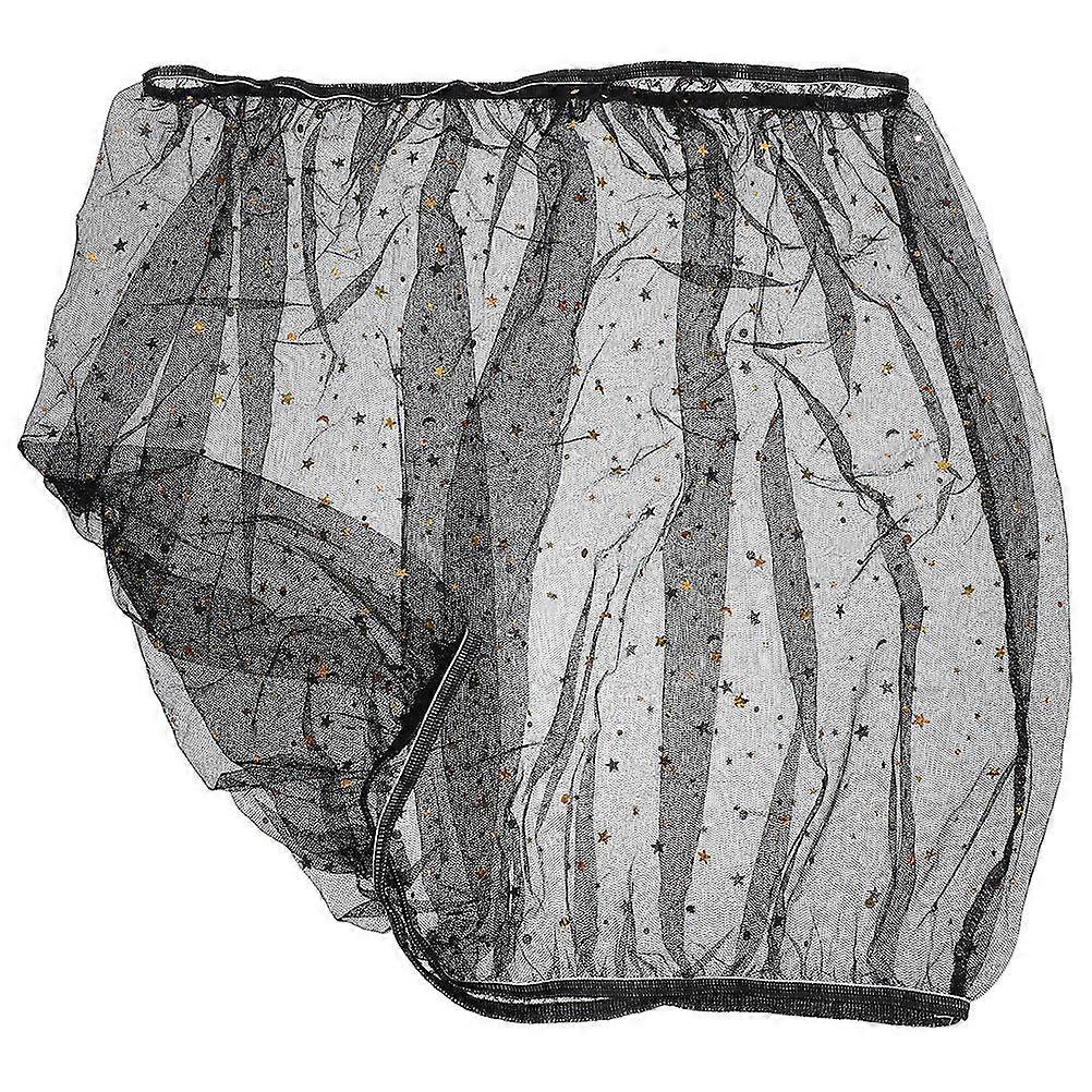 Bird Cage Mesh Cover for Protective Use with Elastic Skirts