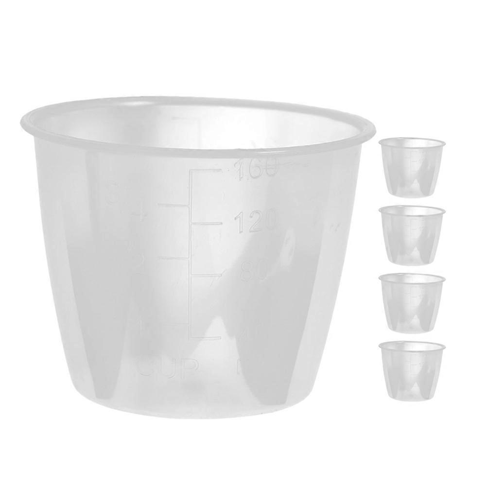 5pcs Transparent Rice Cooker Measuring Cups PP Replacement Parts