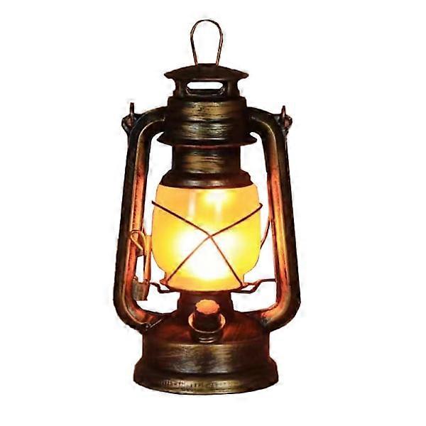 Outdoor LED lantern, 2-pack Vintage garden lantern with remote control