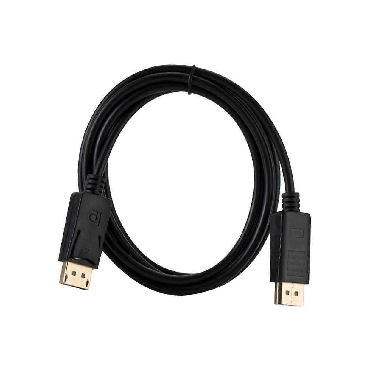 DisplayPort Cable 1.8m Gaming Extension Cable NickelPlated Daisy Chain Compatible