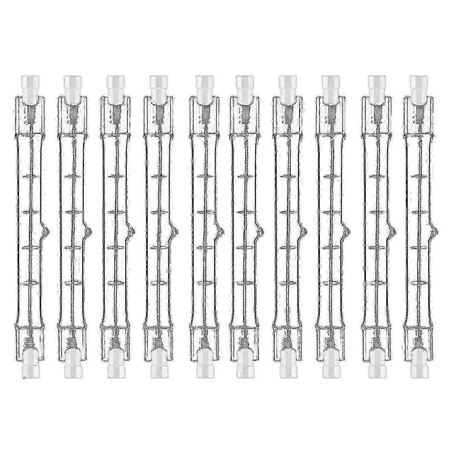 118mm R7s Halogen Bulb for Flood Light Replacement - 200W 10pcs