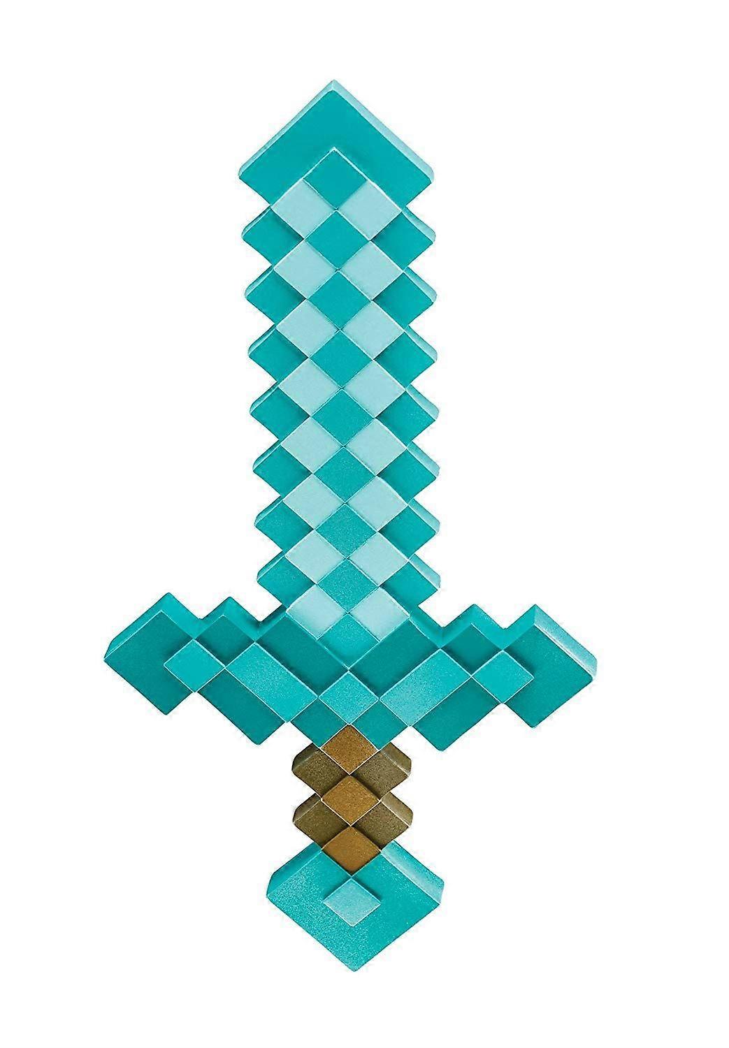 Minecraft Plastic Replica Diamond Sword Toy