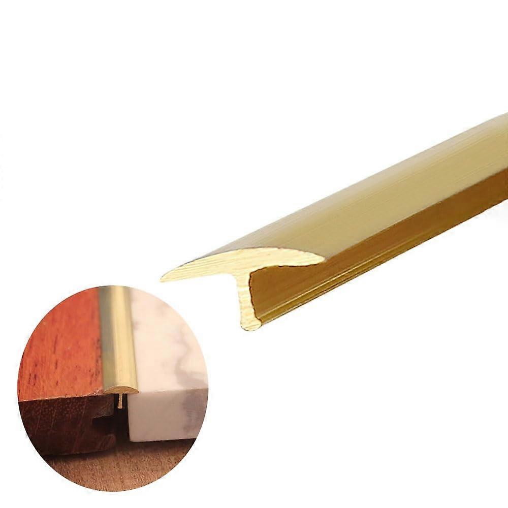 Durable Brass Floor Transition Strip 1m Carpet to Tile and Wood to Vinyl Seamless Joiner