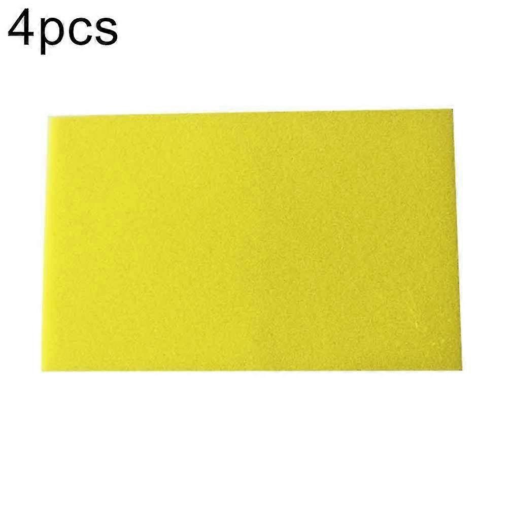 4pcs Refrigerator Pad Mildew Proof Moisture Absorption Drying Fruit Sponge Mat
